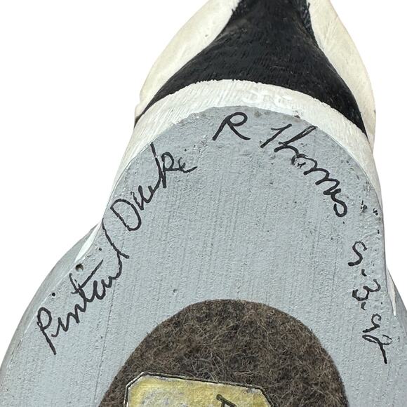 Vintage 1985 American Wildlife Collection Pintail Drake Duck Decoy 6" Signed - Picture 8 of 12